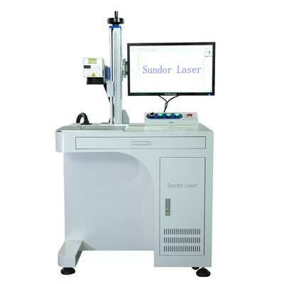 Sundor MOPA color print fiber Laser marking Machine 20W label printer cutting plotter