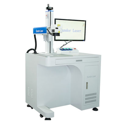 Sundor MOPA color print fiber Laser marking Machine 20W label printer cutting plotter