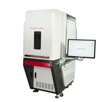 Perfect Laser-Closed Cabinet Type 3W 5W 7W 10W Glass/Acrylic Non-metallic UV Fiber Laser Marking Machine