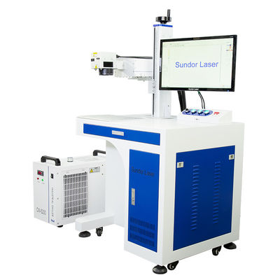 High Precision 5W UV Laser Engraving Machine Cold Working For Glass Metal Plastic