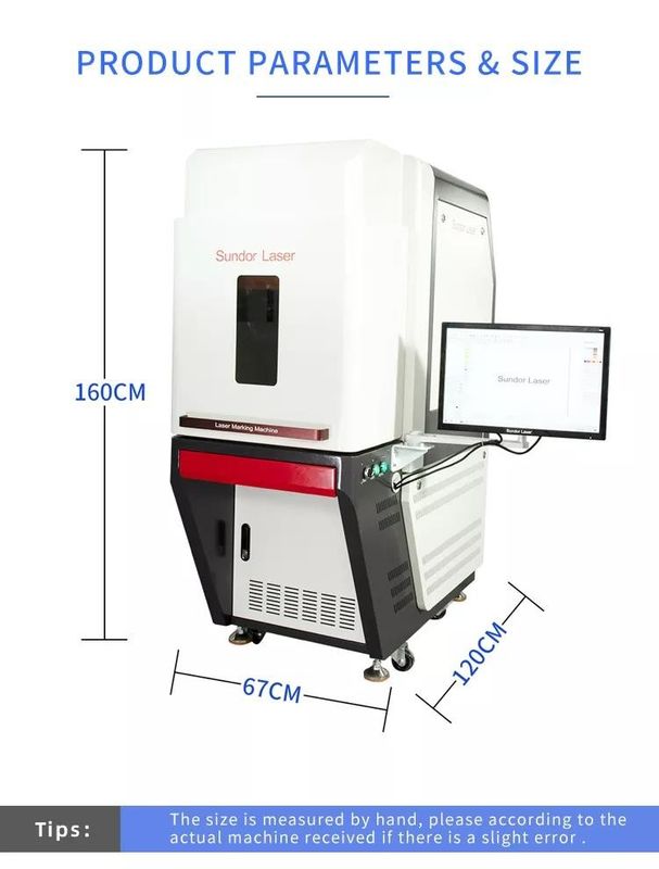 20W 30W 50W 100W Closed Fiber Laser Marking/Engraving/Cutting Machine