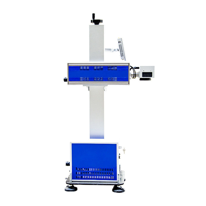 Pe Hdpe Ppr Pvc Pipe Fly Laser Marking Machine 50w Fiber Co2 UV Laser Engraving Machine